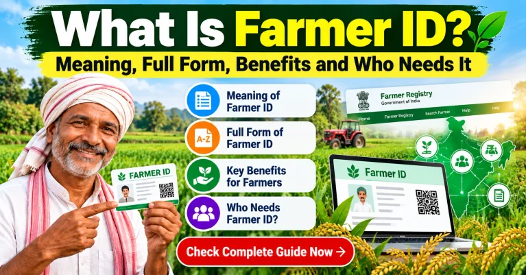 What Is Farmer ID Meaning, Full Form, Benefits and Who Needs It